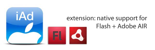 iAd Native Extension for Adobe AIR