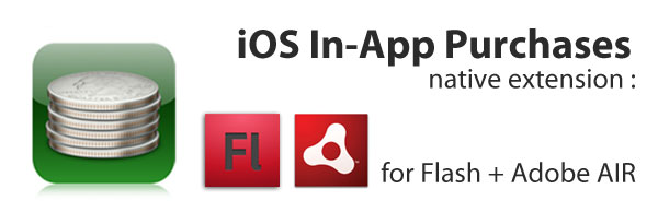iOS In-App Purchase Extension For Adobe AIR